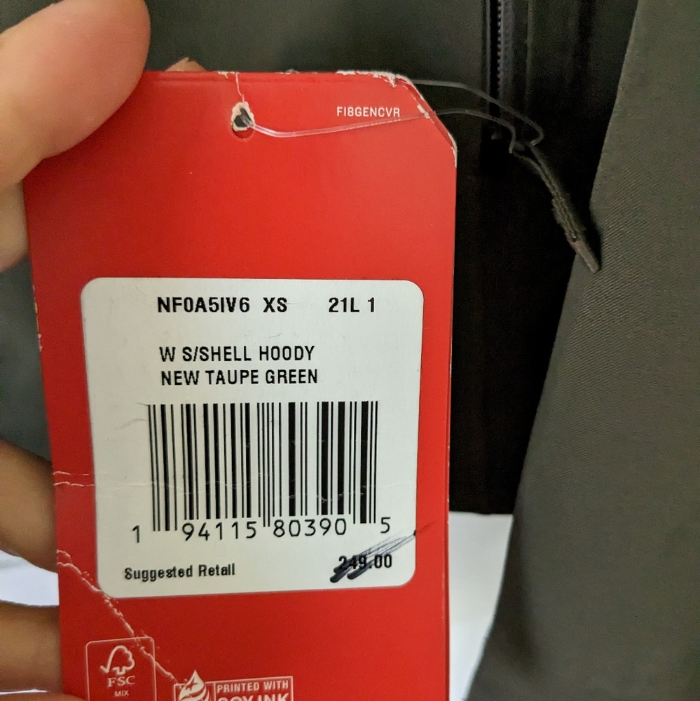 North Face Apex Shell Jacket - Picture 5 of 9